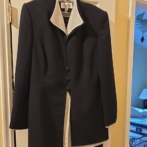 Elegant Liz Claiborne Black Pantsuit